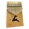 Đàn Kalimba Gỗ Kerus 17 Phím - Christmas