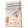 Đàn Kalimba Gỗ Kerus 17 Phím – Butterfly