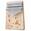 Đàn Kalimba Gỗ Kerus 17 Phím – Jumping Deer