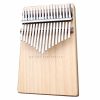 Đàn Kalimba Gỗ Kerus 17 Phím - Natural Trơn