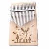 Đàn Kalimba Gỗ Kerus 17 Phím – Hươu